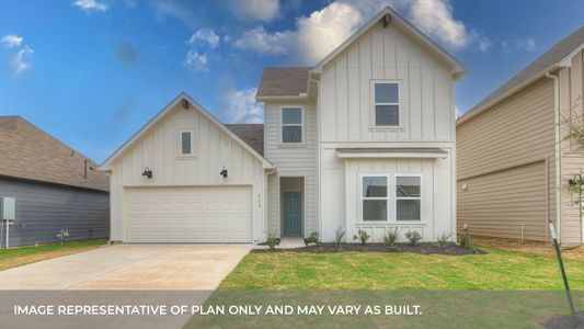 New construction Single-Family house 104 North Richland Drive, Lockhart, TX 78644 - photo 0