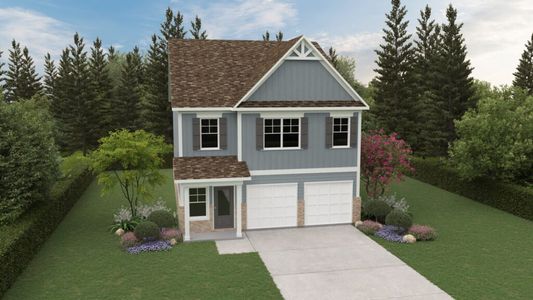 New construction Single-Family house 11803 Rizvan Pl, Covington, GA 30014 plan The Fairfield II - image