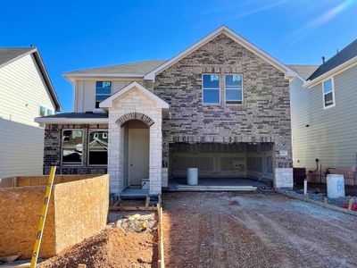 New construction Single-Family house 602 Palo Brea Lp, Hutto, TX 78634 plan Cassidy - image