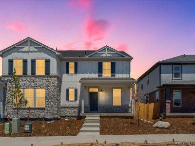 New construction Duplex house 761 N Tempe Street, Aurora, CO 80018 The Vail - photo 0