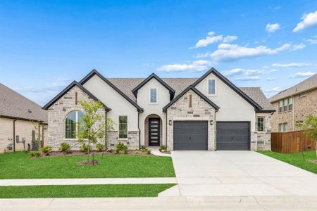 New construction Single-Family house 1011 Emerald Trace Dr, Justin, TX 76247 plan Brazos - image