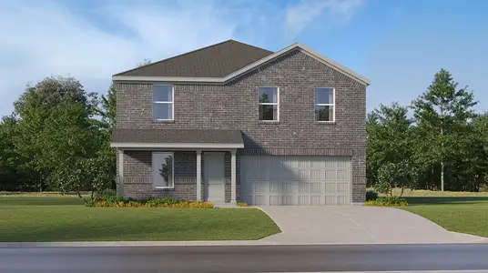 New construction Single-Family house 145 Spotbill Ct, Uhland, TX 78640 plan Littleton - image