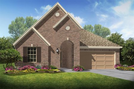 New construction Single-Family house 32406 Magnolia Glen Ln, Waller, TX 77484 Blakemore II- photo 0
