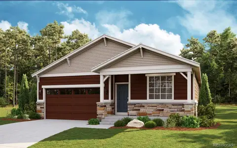 New construction Single-Family house 13728 Daffodil Pt, Parker, CO 80134 Silverthorne- photo 0