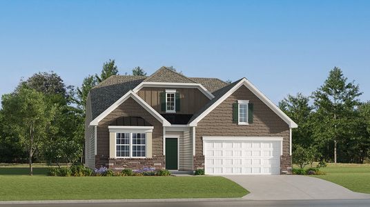 New construction Single-Family house 104 Mahaffey Rd, Williamston, SC 29697 plan Cameron - image