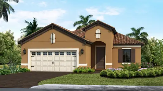 New construction Single-Family house 10628 Sarazen Wy, Englewood, FL 34223 plan White Star - image