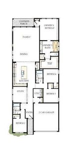 Floorplan – The success of a floorplan is the way you can move through it…You’ll be amazed at how well this home lives…We call it traffic patterns.