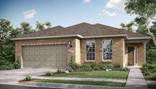 New construction Single-Family house 4614 Rustic Grove Lane, Fulshear, TX 77441 Evergreen- photo 0