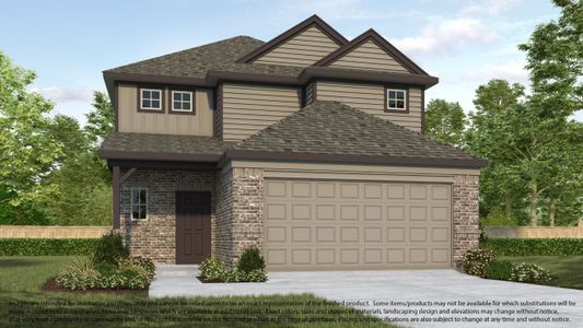 New construction Single-Family house 2634 White Aspen Tr, Rosenberg, TX 77471 plan 145 - image
