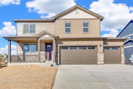 New construction Single-Family house 18398 Field Mint Point, Parker, CO 80134 - photo 0