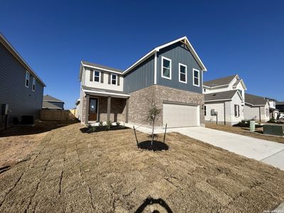 New construction Single-Family house 7119 Lower Xing, San Antonio, TX 78252 plan Knox - image