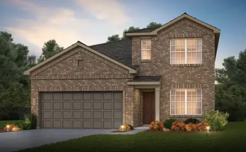 New construction Single-Family house 15333 Dapple Bluff Ln, Conroe, TX 77302 plan Dinero - image