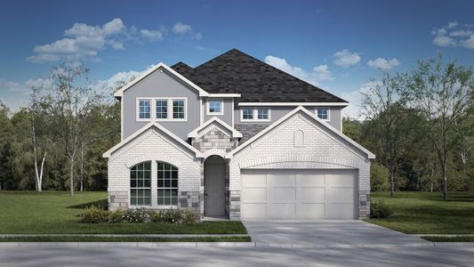 New construction Single-Family house 5555 Eula Ln, New Braunfels, TX 78130 plan The Fitzgerald - image