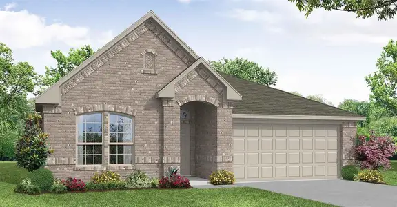 New construction Single-Family house 732 Scarlet Sage Dr, Waxahachie, TX 75165 plan Austin - image