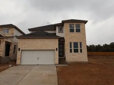 New construction Single-Family house 136 Bishop Wood Rd, Dripping Springs, TX 78620 plan Brahman - Capital Series - image