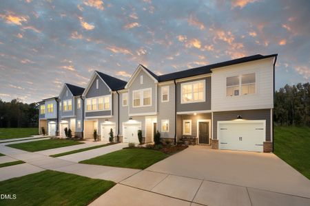 New construction Townhouse house 1524 Mirth Ct, Rolesville, NC 27571 plan Camellia - image