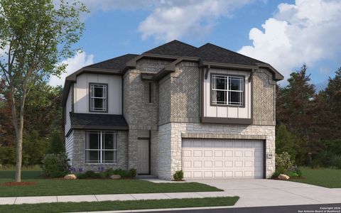 New construction Single-Family house 8928 Hazel Birch, Elmendorf, TX 78112 - image