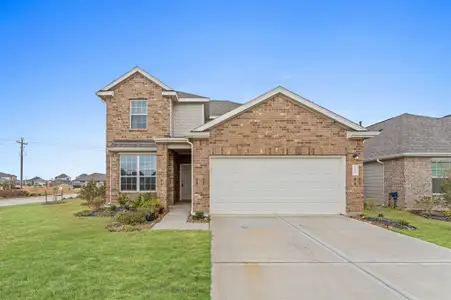 New construction Single-Family house 16635 Olivewood Ln, Conroe, TX 77302 The Salerno- photo 0