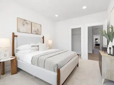 New construction Townhouse house 626 Cable Ct, Apex, NC 27523 plan Weston End Unit - image 9