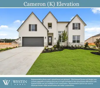 New construction Single-Family house 18319 Butterfield Drive, Conroe, TX 77302 The Cameron- photo 0