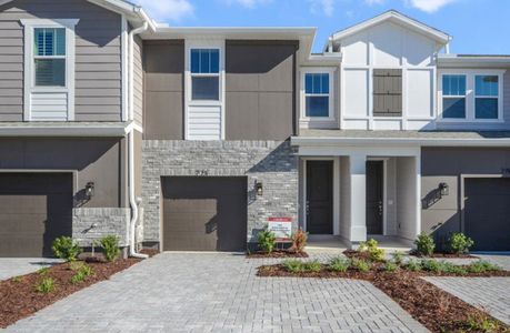 New construction Townhouse house 723 Southern Edge Wy, Sanford, FL 32771 Magnolia- photo 0