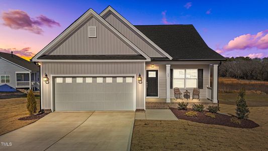 New construction Single-Family house 35 Shortstop Cir, Four Oaks, NC 27524 Island II- photo 0