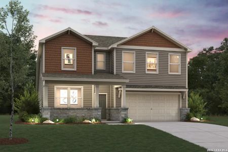 New construction Single-Family house 8663 Rucker Pond Trl, San Antonio, TX 78252 plan Savannah - 2656 - image