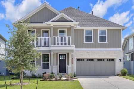 New construction Single-Family house 8235 Red Shiner Wy, Fulshear, TX 77441 Cypress RM- photo 0