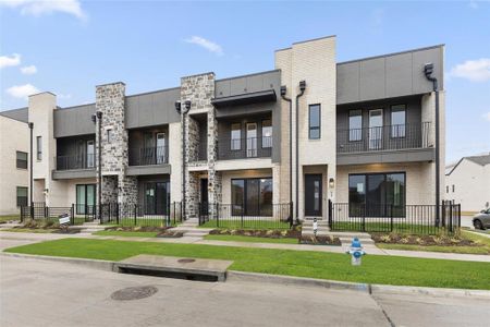 New construction Townhouse house 1231 Doris May Dr, Allen, TX 75013 Johnson- photo 1 1