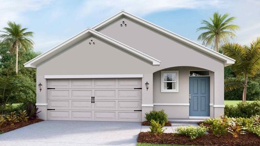 New construction Single-Family house 14931 Shelly Ln, Wimauma, FL 33598 plan Allex II - image