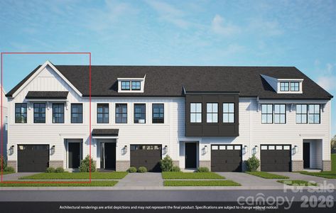 New construction Townhouse house 7422 Mashburn Dr, Unit 95, Charlotte, NC 28269 - image