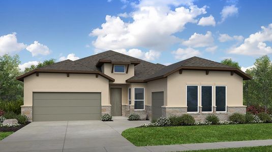 New construction Single-Family house 8600 Ambergill Ct, Austin, TX 78744 plan Allendale - image