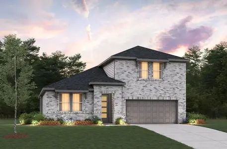 New construction Single-Family house 20811 Pomegranate Glen Ct, Tomball, TX 77377 plan Berkshire - image