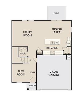 1st Floorplan - Representative Photo