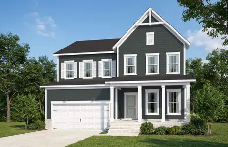 New construction Single-Family house 255 Willow Brook Ave, Angier, NC 27501 plan Continental - image