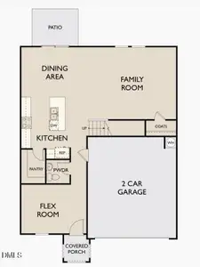 New construction Single-Family house 170 S Meyers Ct, Wilson's Mills, NC 27520 plan Spectra - image