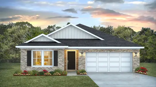 New construction Single-Family house 69 Foxtrail Run, Freeport, FL 32439 plan Creekside - image