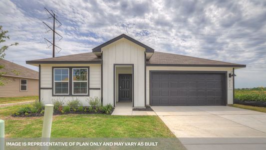 New construction Single-Family house 736 Prince Albert, Seguin, TX 78155 plan The Lakeway - image
