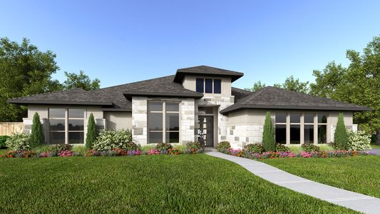 New construction Single-Family house 1019 Sirockham Blvd, Bulverde, TX 78163 plan 3068A - image