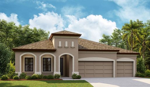 New construction Single-Family house 12594 Oak Hill Wy, Parrish, FL 34219 null- photo 0