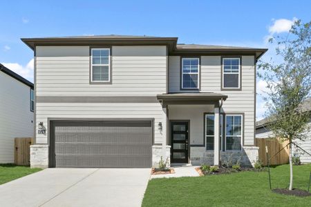 New construction Single-Family house 17231 White Peace Dr, Waller, TX 77484 plan Norman - image