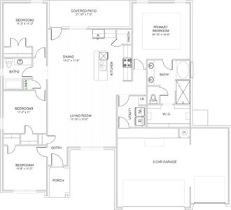 New construction Single-Family house 670 Rd 660, Dayton, TX 77535 plan Lavon - image 5