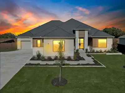 New construction Single-Family house 3336 Emerald Lake Path, Georgetown, TX 78628 plan Alamito - image