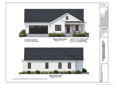 New construction Single-Family house 713 Porter Rd, Hope Mills, NC 28376 - image