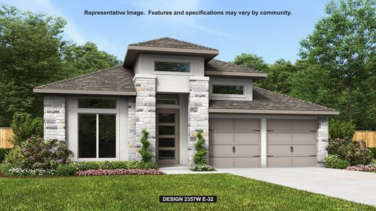 New construction Single-Family house 325 Bundleflower Wy, San Marcos, TX 78666 plan 2357W - image