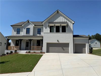 New construction Single-Family house 1078 Hawkins Creek Dr, Jefferson, GA 30549 plan Cambridge - image