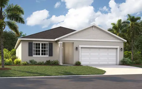 New construction Single-Family house 1658 Blue Lagoon Cir, Mascotte, FL 34753 plan The Seaton - image