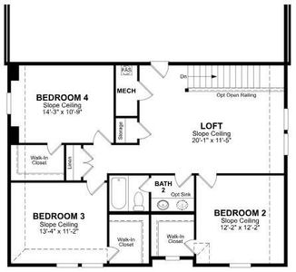 Beazer Homes Verandah Rainier Floorplan