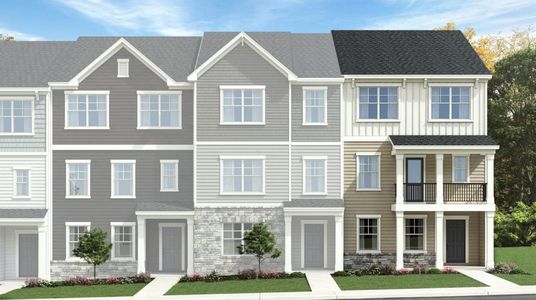 New construction Multi-Family house 801 Basswood Glen Trail, Knightdale, NC 27545 Colton- photo 0