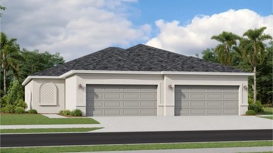 New construction Multi-Family house 18755 Copperhead Ct N, Lehigh Acres, FL 33936 plan Magnolia - image
